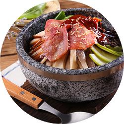 培根辣白菜石锅拌饭